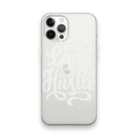 Hustle Lady: iPhone 12 Pro Max Transparant Hoesje