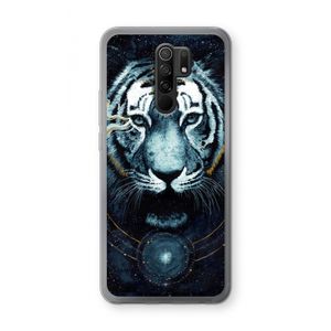 Darkness Tiger: Xiaomi Redmi 9 Transparant Hoesje