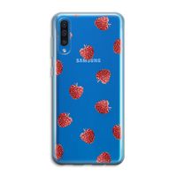 Framboosjes: Samsung Galaxy A50 Transparant Hoesje
