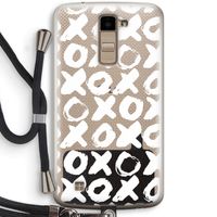 XOXO: LG K10 (2016) Transparant Hoesje met koord