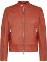 DSQUARED2 veste de moto en cuir - Rouge - thumbnail