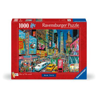 Ravensburger puzzel Fleroux Cities of the world: New York - 1000 stukjes