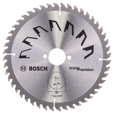 Bosch Accessoires Cirkelzaagblad Precision 190X2X30/-,T48 - 2609256870