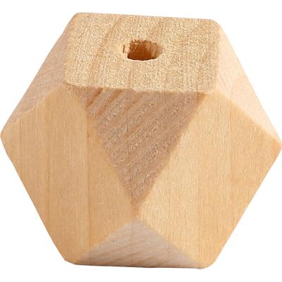 Creativ Company Diamantvormige kralen, b: 20 mm, gatgrootte 3 mm, 6 stuk/ 1 doos