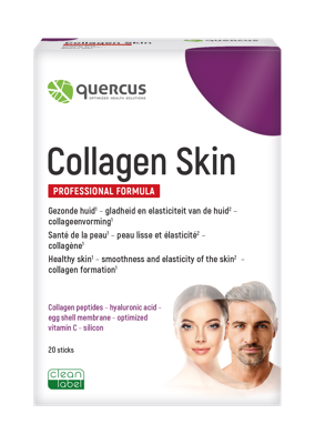 Quercus Beauty From Within & Ooggezondheid Collagen Skin Stick 20Stuks