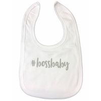 Soft Touch Slabber Bossbaby Jongens 33 Cm Katoen Wit/grijs - thumbnail