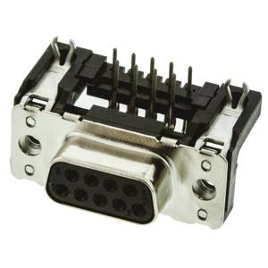 Harting 09 66 152 6612 D-sub female connector 90 ° Aantal polen: 9 Solderen 1 stuk(s)