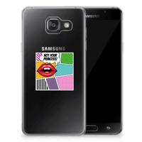 Samsung Galaxy A3 2016 | Sillicone Back Cover | Popart Princess