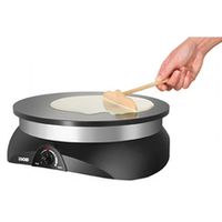Unold 48155 crepe maker 1 crêpe(s) 1250 W Zwart, Roestvrijstaal - thumbnail