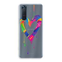 Melts My Heart: Sony Xperia 5 II Transparant Hoesje