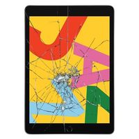 iPad 10.2 (2019) Displayglas & Touchscreen Reparatie - Zwart - thumbnail