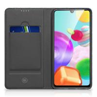 Samsung Galaxy A41 Book | Wallet Case | Wood Blue