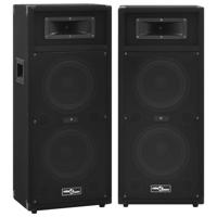 Hifi-podiumluidsprekers 2 st passief professioneel 1000 W zwart Hifi-podiumluidsprekers 2 st passief professioneel 1000 W zwart