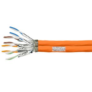 LogiLink CPV0063 netwerkkabel 100 m Cat7 S/FTP (S-STP) Oranje