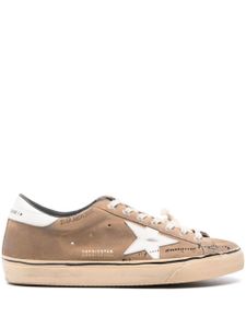 Golden Goose baskets Super Star en daim - Marron