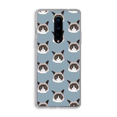It's a Purrr Case: OnePlus 8 Transparant Hoesje