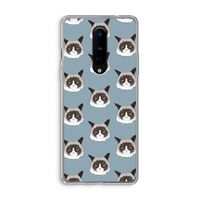 It's a Purrr Case: OnePlus 8 Transparant Hoesje