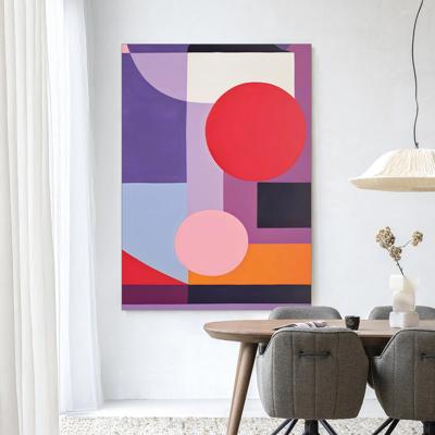 Urban Cotton Wandkleed 'Attraction' 110 x 145cm in Frame - black