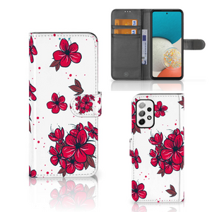 Samsung Galaxy A73 5G Hoesje Blossom Red