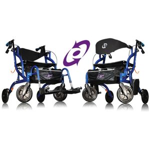 Fusion rollator en rolstoel in een (7,7 kg) | Airgo
