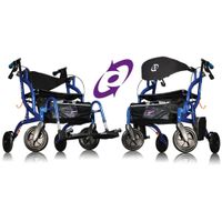 Fusion rollator en rolstoel in een (7,7 kg) | Airgo