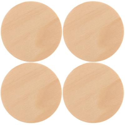 Houten schijven/cirkels/rondjes - 8x - dia 9 cm - Hobby/knutselmateriaal - zelf beschilderen