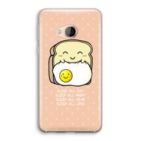 Sleep All Day: HTC U Play Transparant Hoesje
