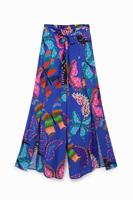 Duurzame culotte met splits - BLUE - XL