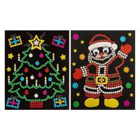 Creative Craft Group Xmas holografische stippen stickerset