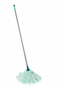Leifheit 52072 mop/dweil Nat Viscose Grijs, Turkoois, Wit