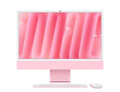 Apple iMac 24" (2024) M4 8C 256GB roze