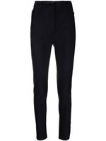 Mugler pantalon skinny à taille haute - Noir