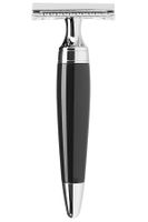 Muhle Stylo double edge safety razor zwart chroom