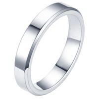 LGT Jewels smalle stalen ring Zilverkleurig 4mm-22mm LGT Jewels smalle stalen ring Zilverkleurig 4mm-22mm