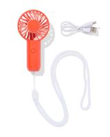 HEMA Handventilator Ø5.5cm Oranje (feloranje)