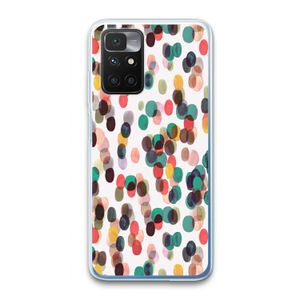 Tropical Dots: Xiaomi Redmi 10 Transparant Hoesje