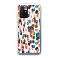 Tropical Dots: Xiaomi Redmi 10 Transparant Hoesje