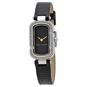 Horlogeband Marc by Marc Jacobs MJ1494 Leder Zwart 12mm