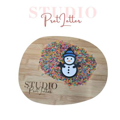 Studio Pretletter - Vulvorm Sneeuwpop