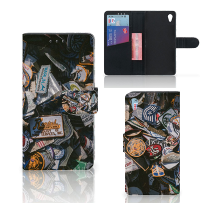 Sony Xperia Z3 | Telefoonhoesje met foto | Badges