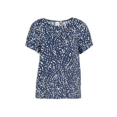 ICHI top IHVERA met all over print blauw ICHI top IHVERA met all over print blauw