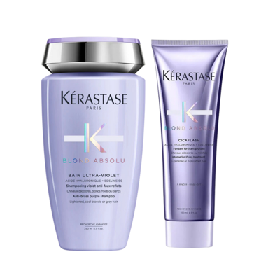 Kérastase Blond Absolu Bain Ultra-Violet Shampoo + Conditioner Set 2x250ml
