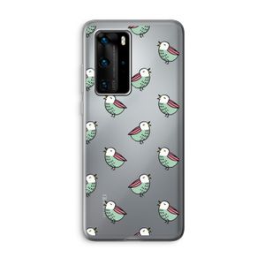Vogeltjes: Huawei P40 Pro Transparant Hoesje