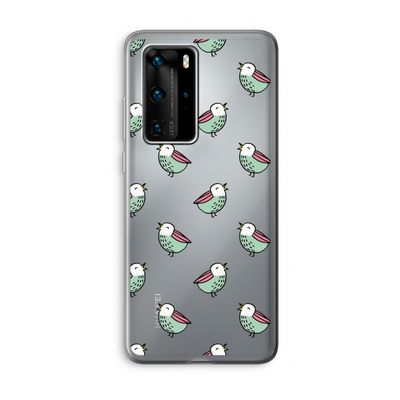 Vogeltjes: Huawei P40 Pro Transparant Hoesje