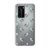 Vogeltjes: Huawei P40 Pro Transparant Hoesje