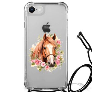 Case Anti-shock voor iPhone SE 2022 | 2020 | 8 | 7 Paard