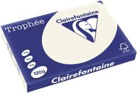 Clairefontaine Trophée Pastel, gekleurd papier, A3, 120 g, 250 vel, parelgrijs