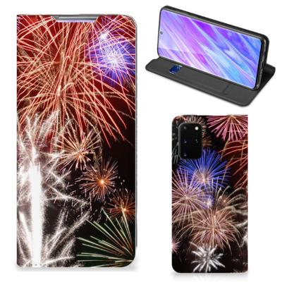 Samsung Galaxy S20 Plus Hippe | Standcase | Vuurwerk