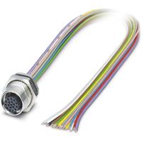Phoenix Contact 1430462 Sensor/actuator inbouwconnector M12 Aantal polen (sensoren): 17 Bus, inbouw 0.50 m 1 stuk(s)