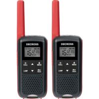 DECROSS DC63 Rot 2er-Set DC6313104302000 PMR-portofoon